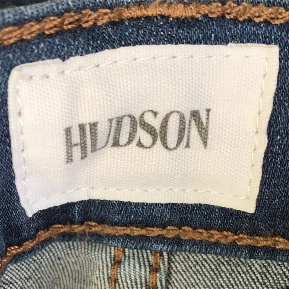 Hudson High Rise Raw Hem Jeans - Picture 6 of 6